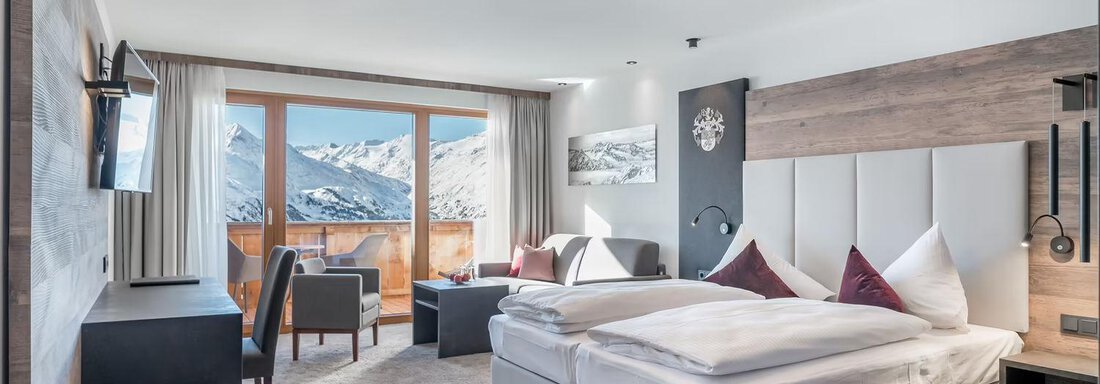 Doppelzimmer - SKI | GOLF | WELLNESS Hotel Riml ****S - Hochgurgl