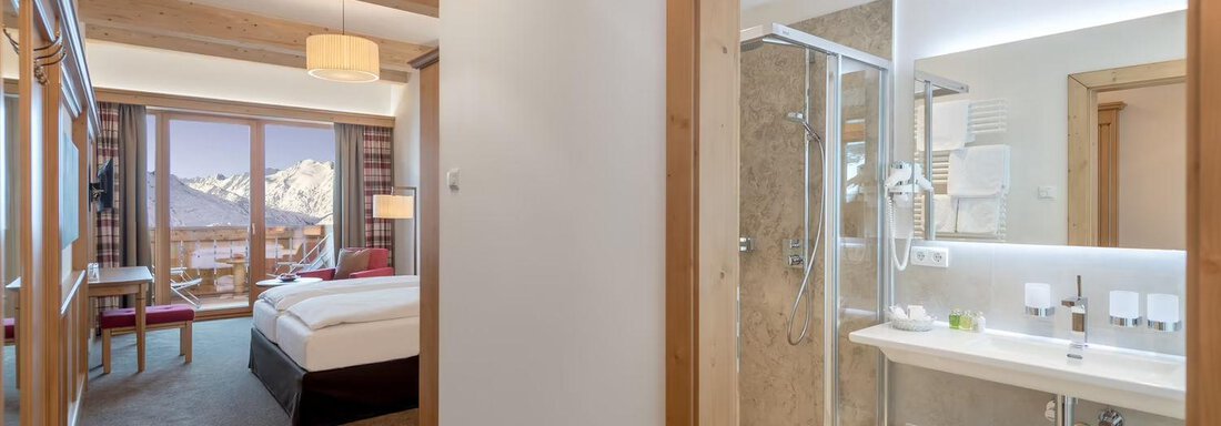 Doppelzimmer - SKI | GOLF | WELLNESS Hotel Riml ****S - Hochgurgl