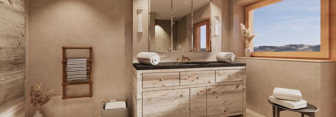 Badezimmer - Chalet Cecilia by MYALPS Homes - Obergurgl 