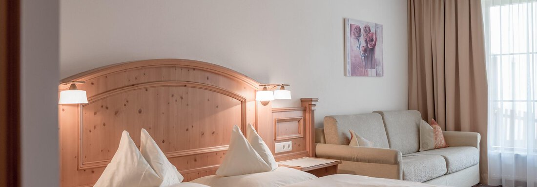 Schlafzimmer - Ferienwohnung de Luxe Alpenresidenz am Mühlbach - Obergurgl 