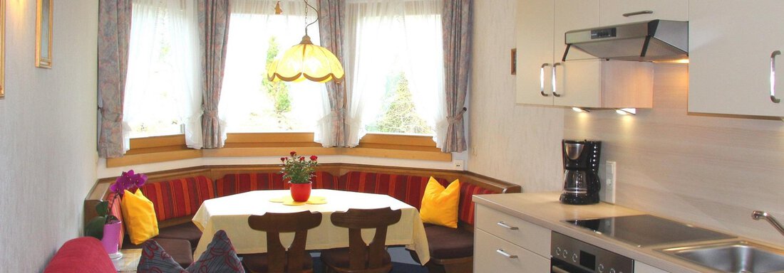 Wohnküche - Ferienwohnung Poschacherhof - Obergurgl 