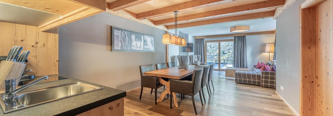 Apt_5_Wohnen - Gletscherblick - Serviced Apartments - Obergurgl 