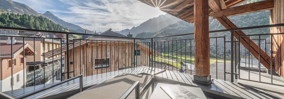 Apt_14_Terrasse - Gletscherblick - Serviced Apartments - Obergurgl 