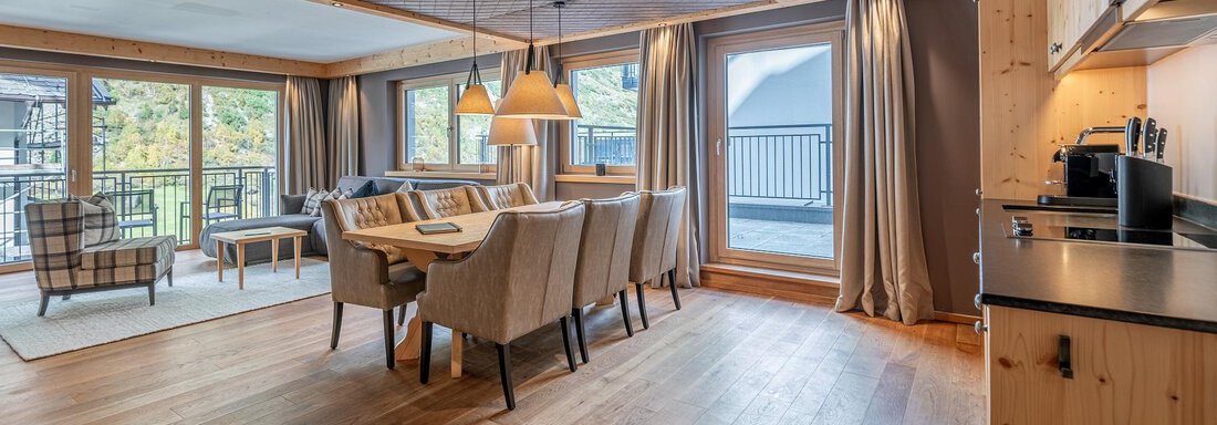 Apt_22_Wohnen - Gletscherblick - Serviced Apartments - Obergurgl 