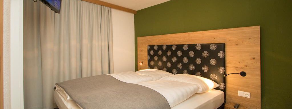 Beispiel Erstes Schlafzimmer - Apartmenthaus Gurglhof - Obergurgl 