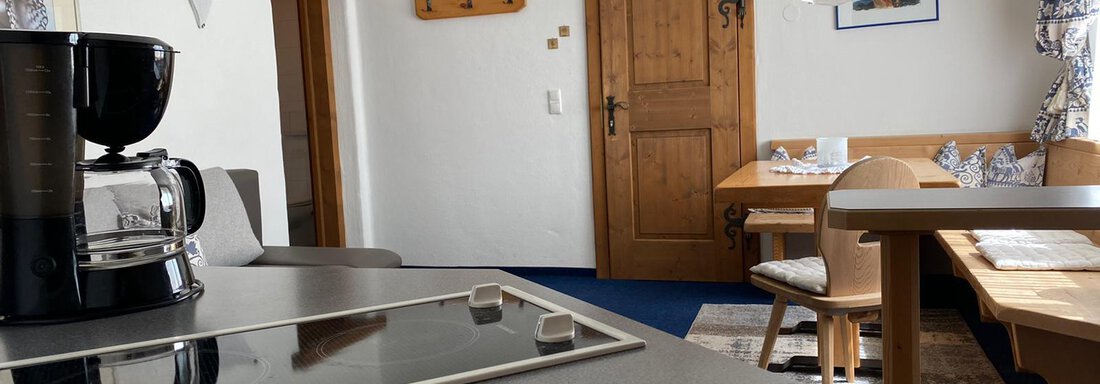 Wohnküche - Ferienwohnung Alt Poschach - Obergurgl 