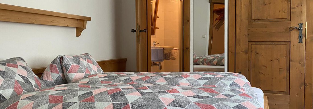 Schlafzimmer - Ferienwohnung Alt Poschach - Obergurgl 