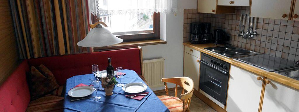 Küche - Ferienwohnung Zirmkogl - Obergurgl 