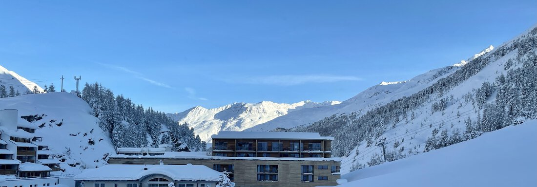 Ausblick - Haus Verwall Appartements - Obergurgl 