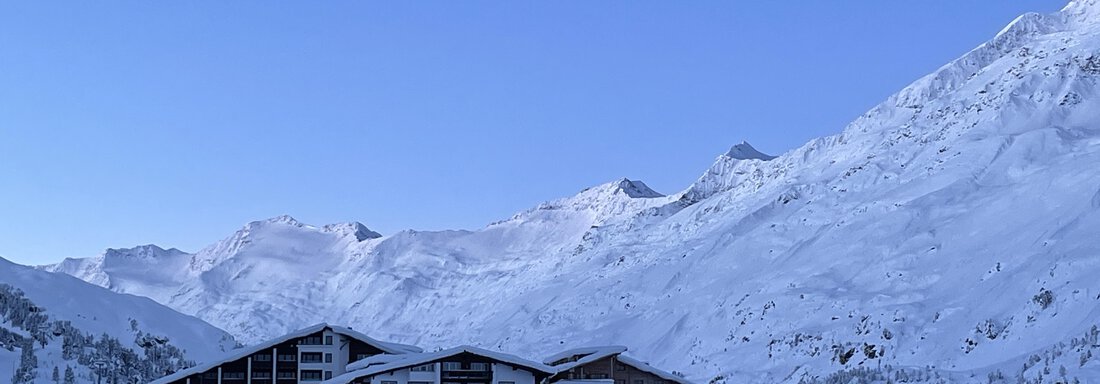 Blick vom Südbalkon - Haus Verwall Appartements - Obergurgl 