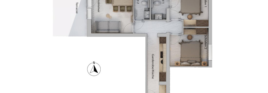 App1 A4 quer - Haus Verwall Appartements - Obergurgl 