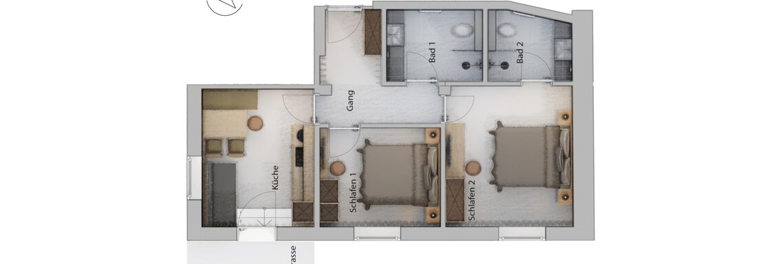 app3 a4 - Haus Verwall Appartements - Obergurgl 