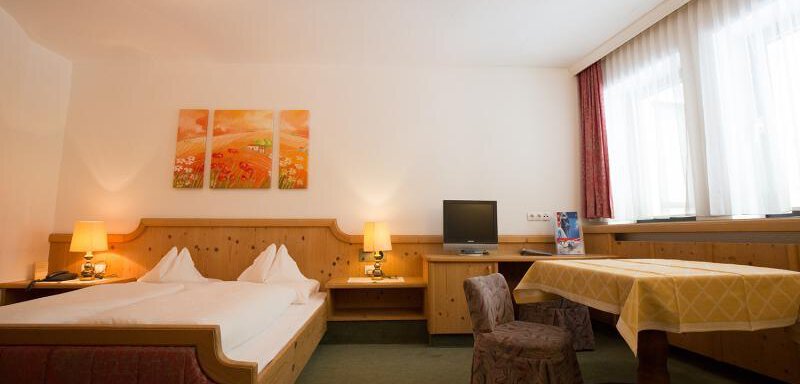 Schlafzimmer - Hotel Alpenland - Obergurgl 