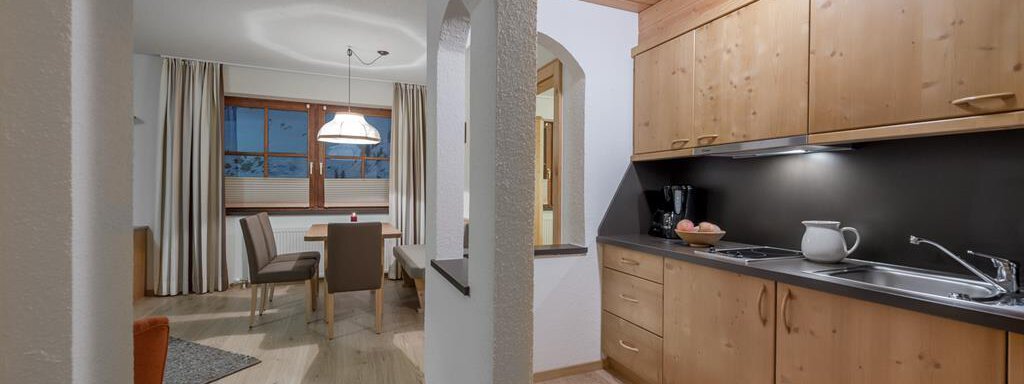 Appartement "Köfele"  Wohnraum - Hotel-Garni Pirchhütt - Obergurgl 