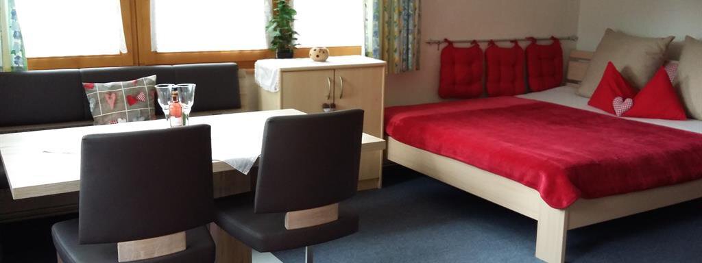 Wohn-Schlafzimmer - Inka Walter-Greiffenhagen Apartment - Obergurgl 