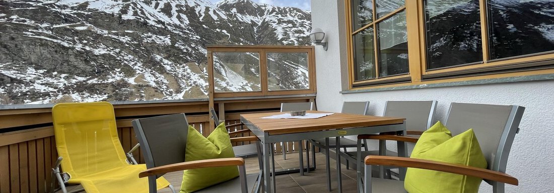 Terrasse UG - Villa Michelle - Obergurgl 